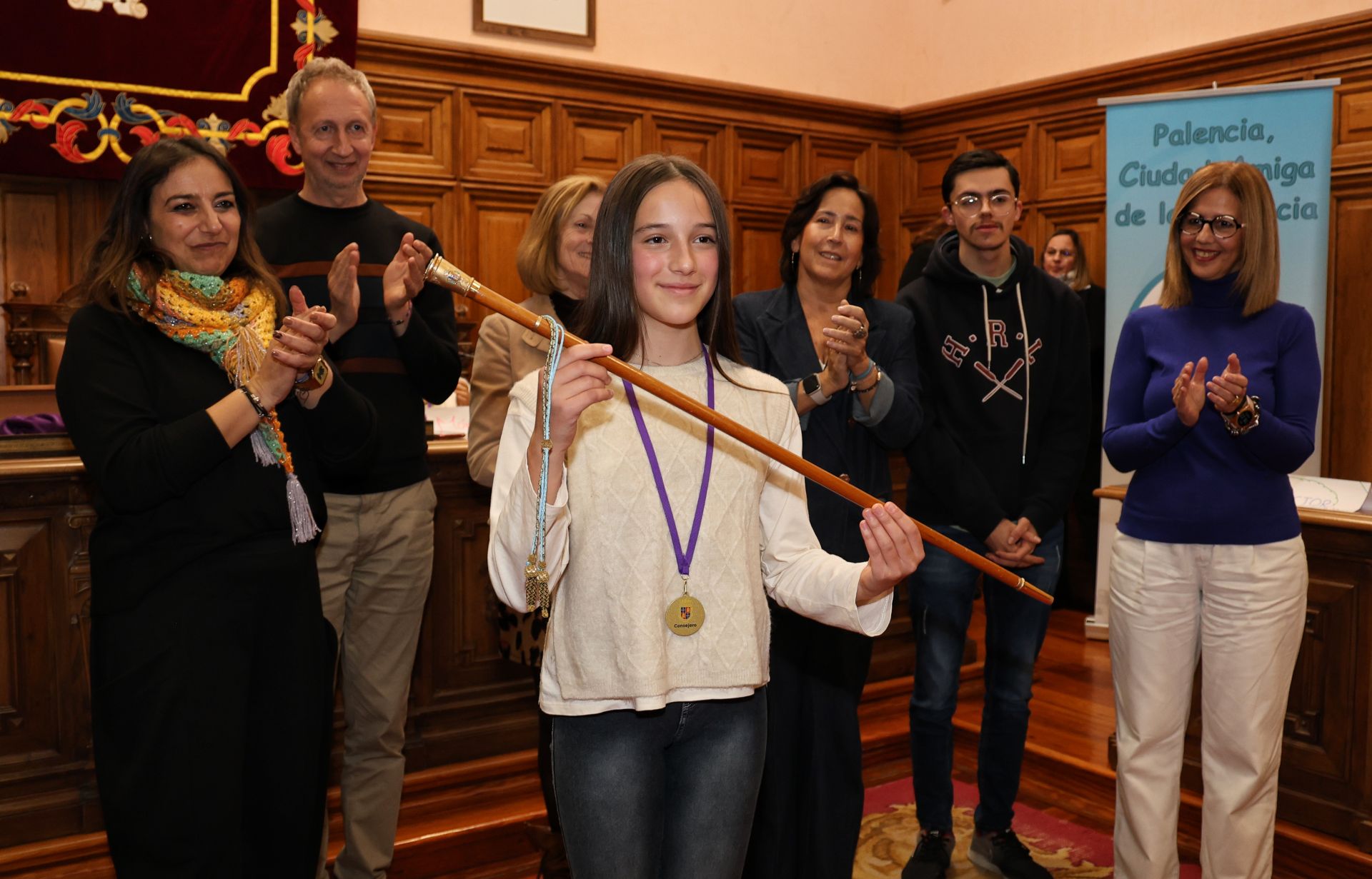 Los niños de Palencia reivindican sus derechos