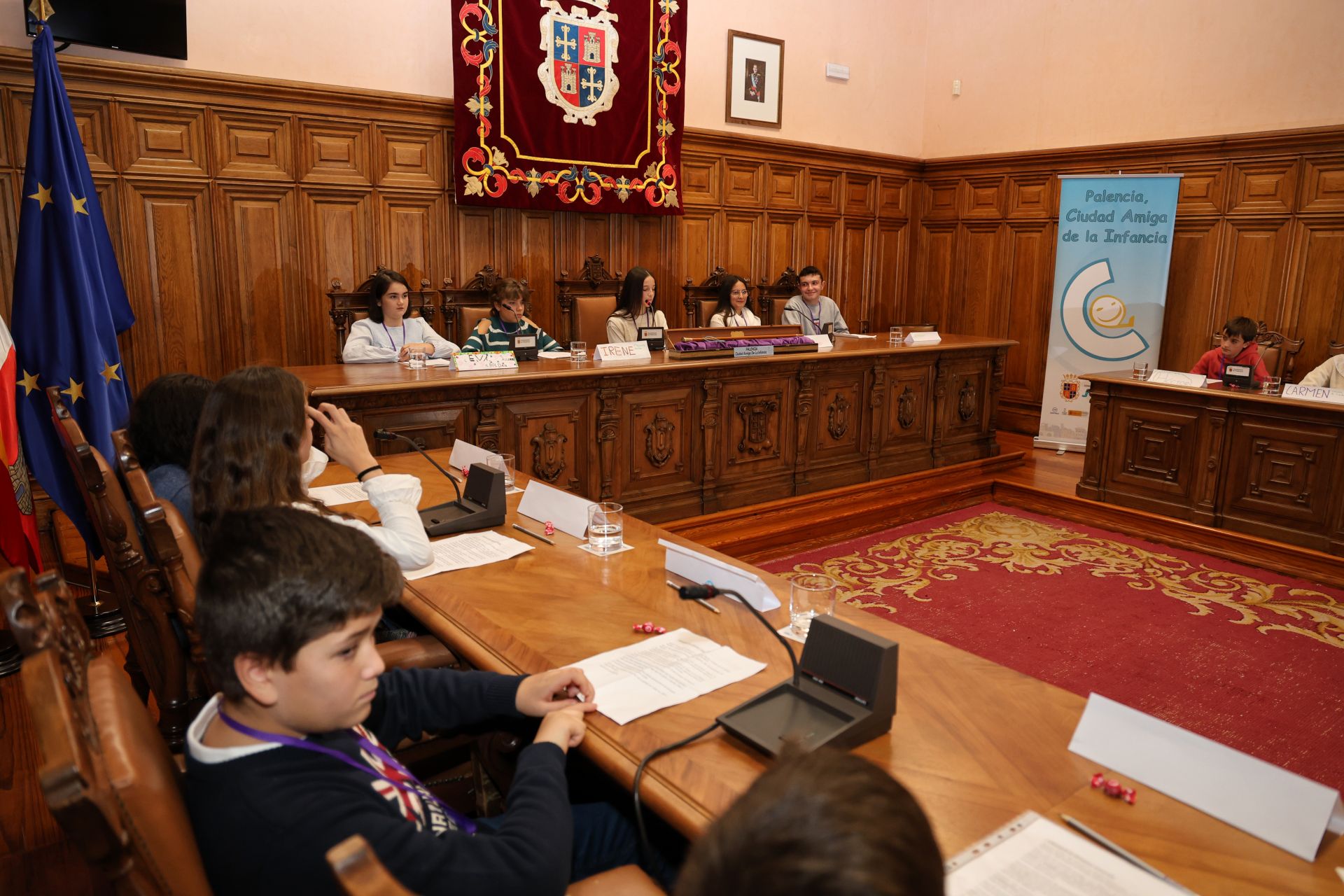 Los niños de Palencia reivindican sus derechos