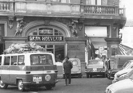 Plaza del Corrillo en los años 70.