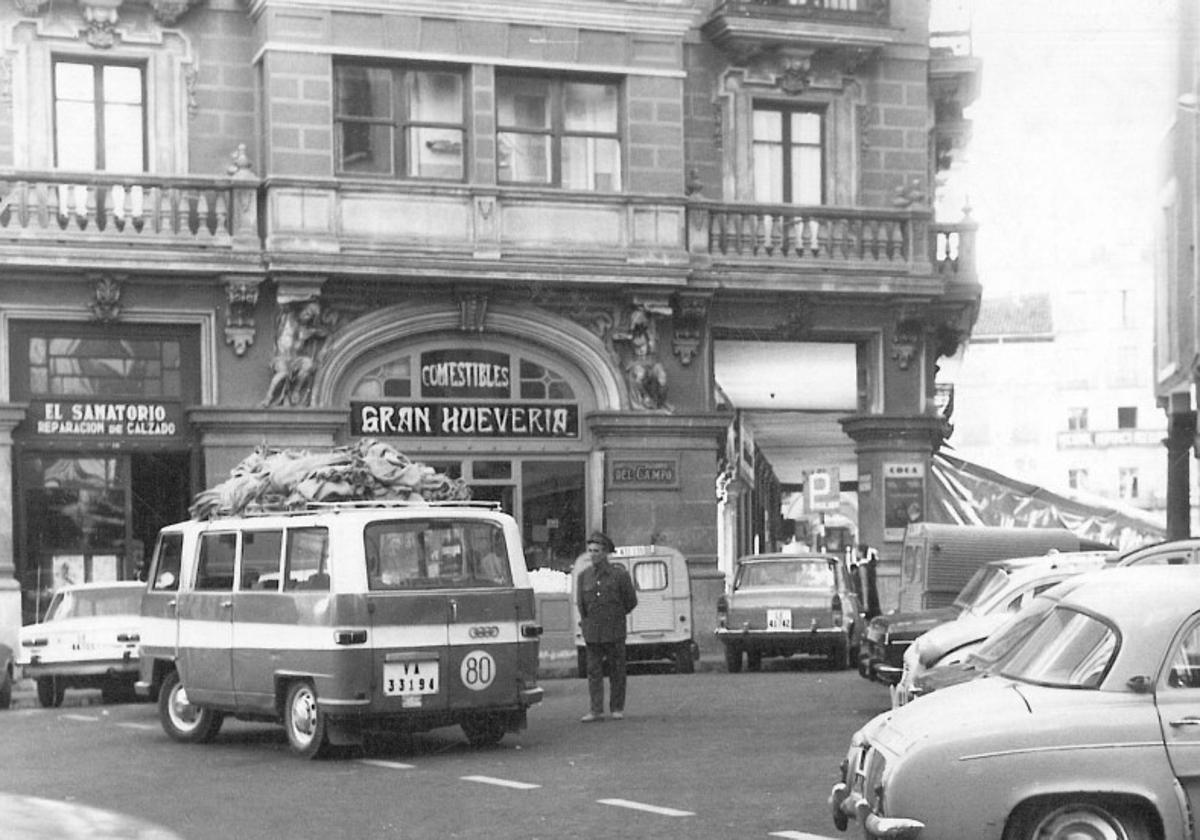 Plaza del Corrillo en los años 70.