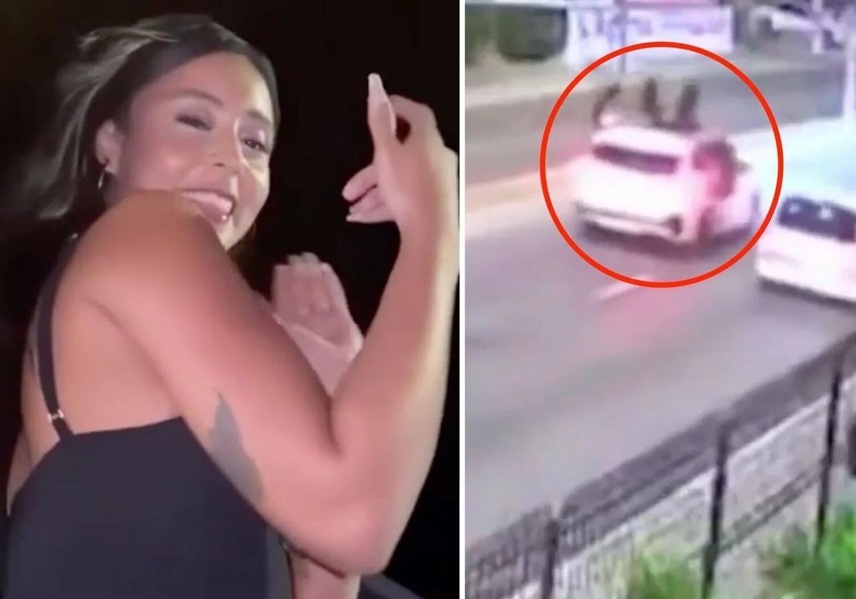 Captura del vídeo recogido por las cámaras de seguridad.
