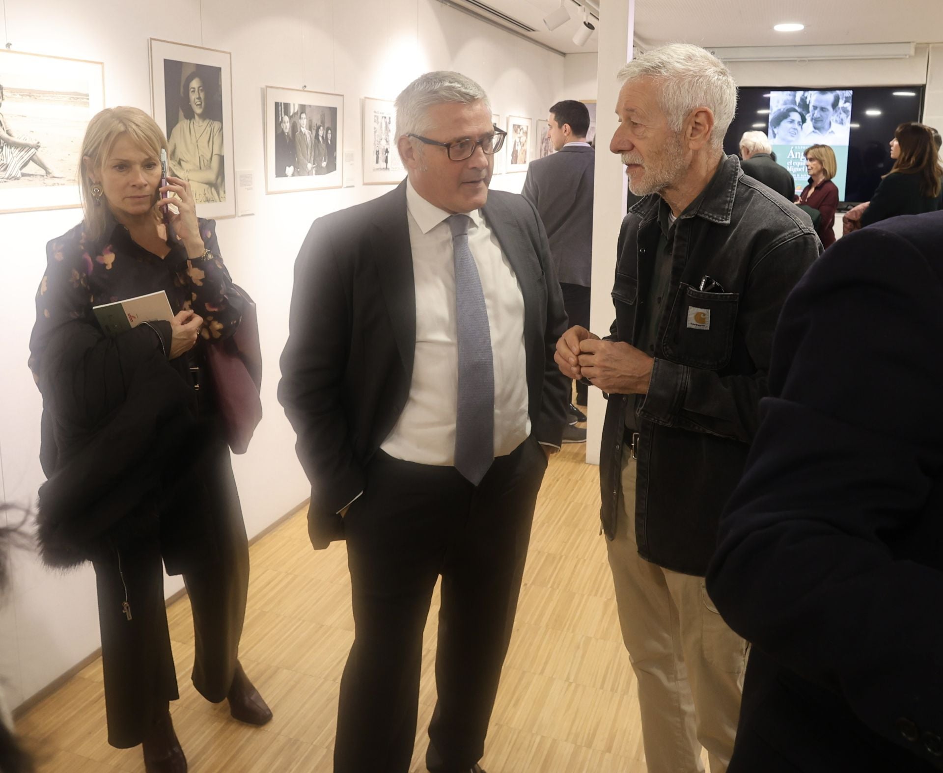 Exposición &#039;Ángeles, el equilibrio de Miguel Delibes&#039;, en el Pabellón de Cristal de Valladolid