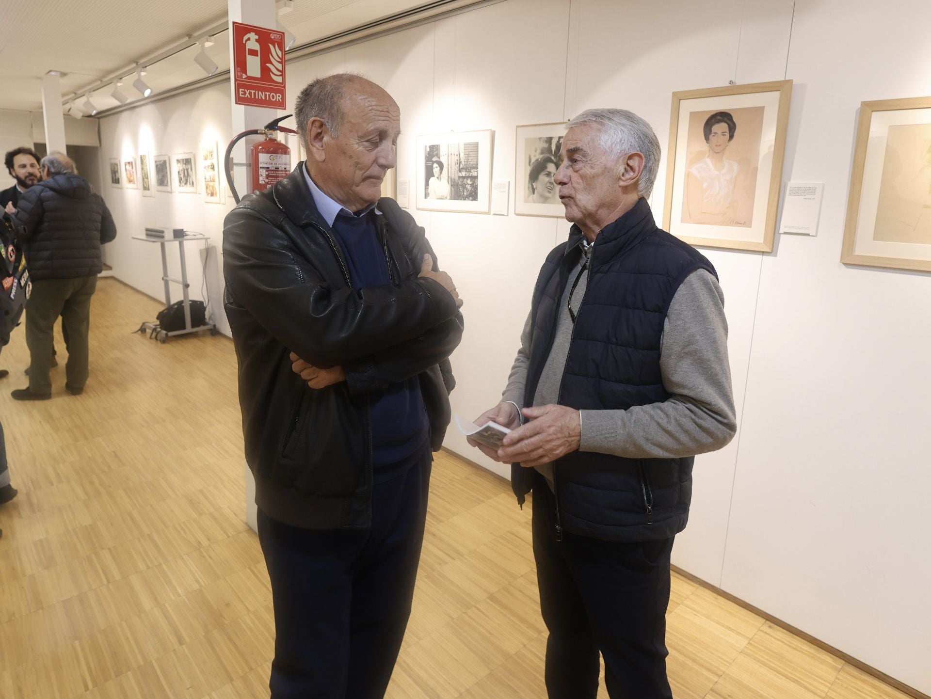 Exposición &#039;Ángeles, el equilibrio de Miguel Delibes&#039;, en el Pabellón de Cristal de Valladolid