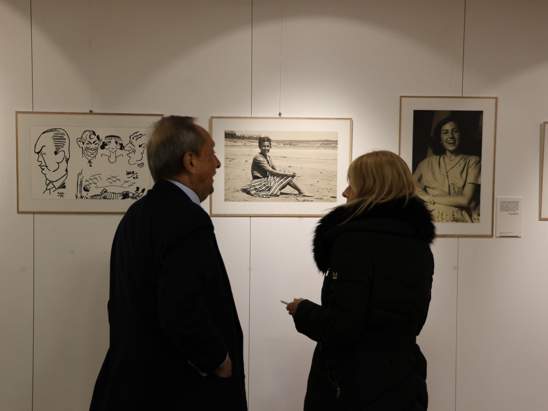 Exposición &#039;Ángeles, el equilibrio de Miguel Delibes&#039;, en el Pabellón de Cristal de Valladolid