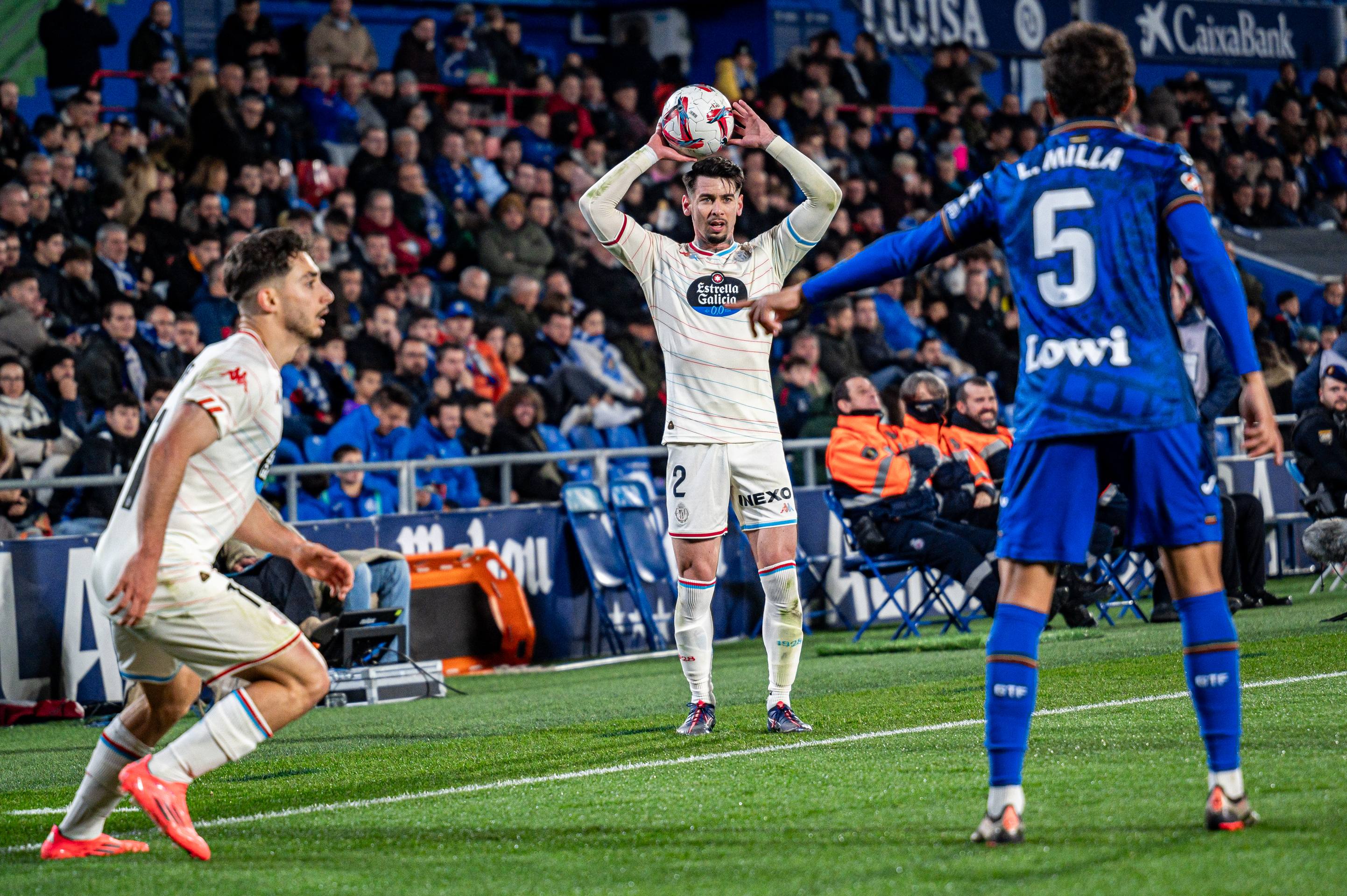 La derrota del Real Valladolid ante el Getafe, en imágenes