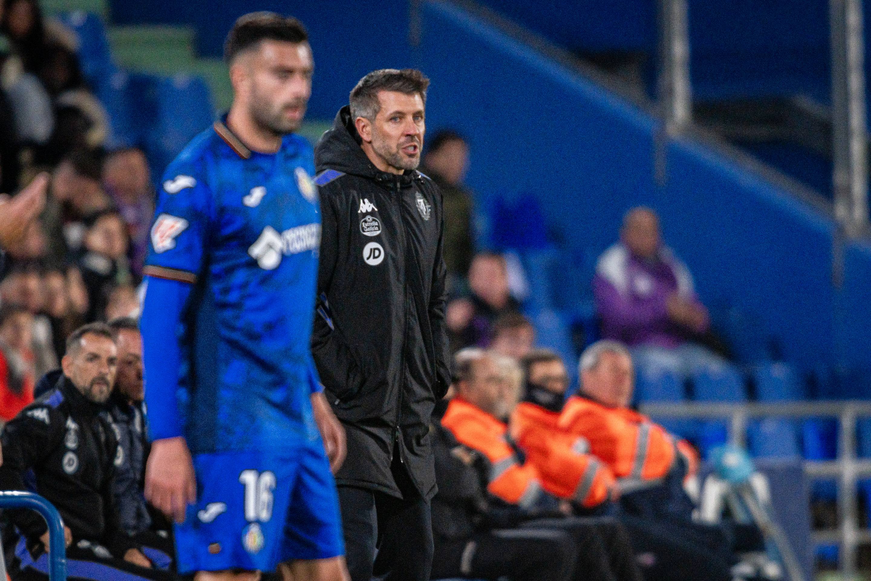 La derrota del Real Valladolid ante el Getafe, en imágenes