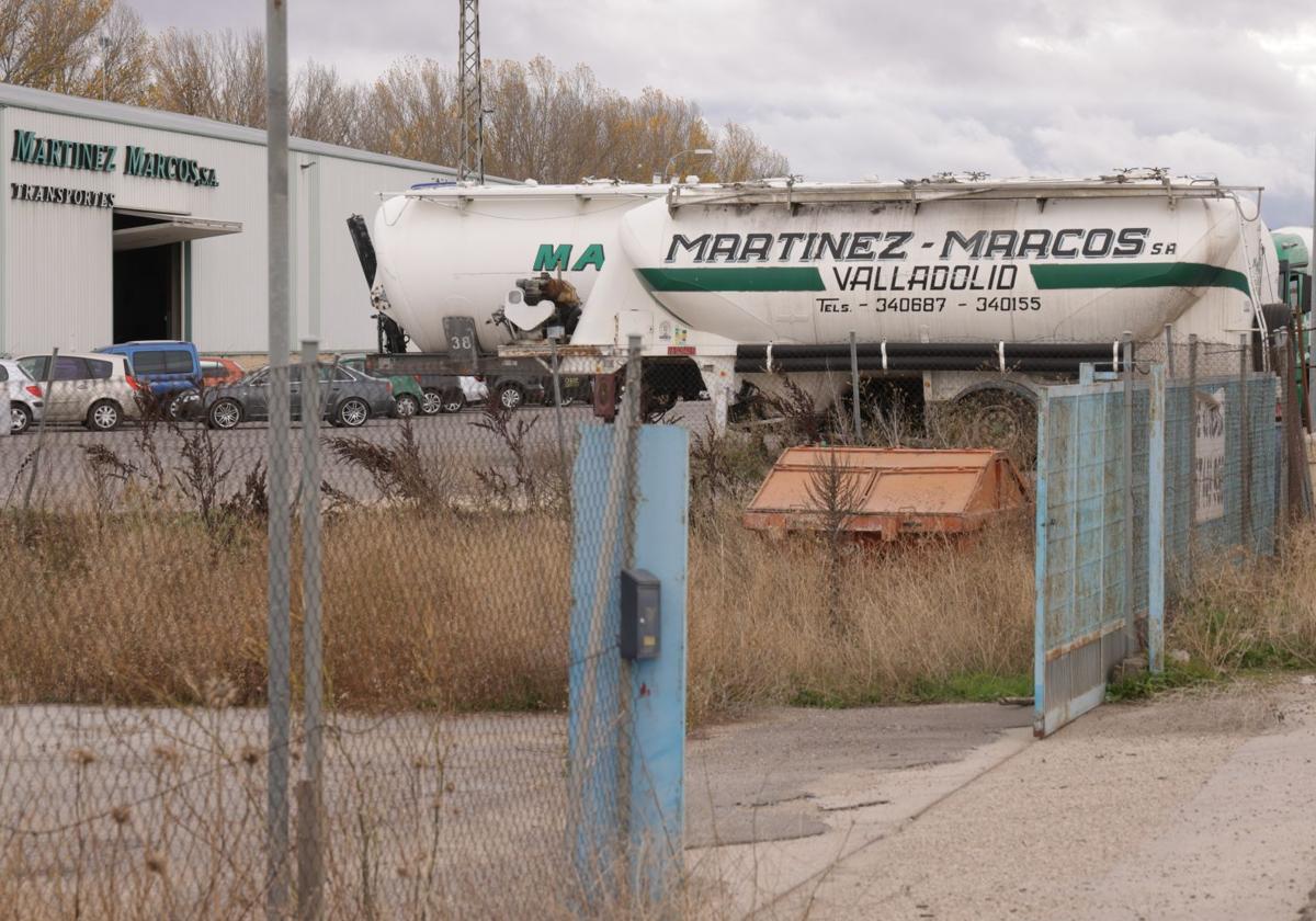 Sede central de la empresa de transporte Martínez Marcos en la Autovía de Castilla.