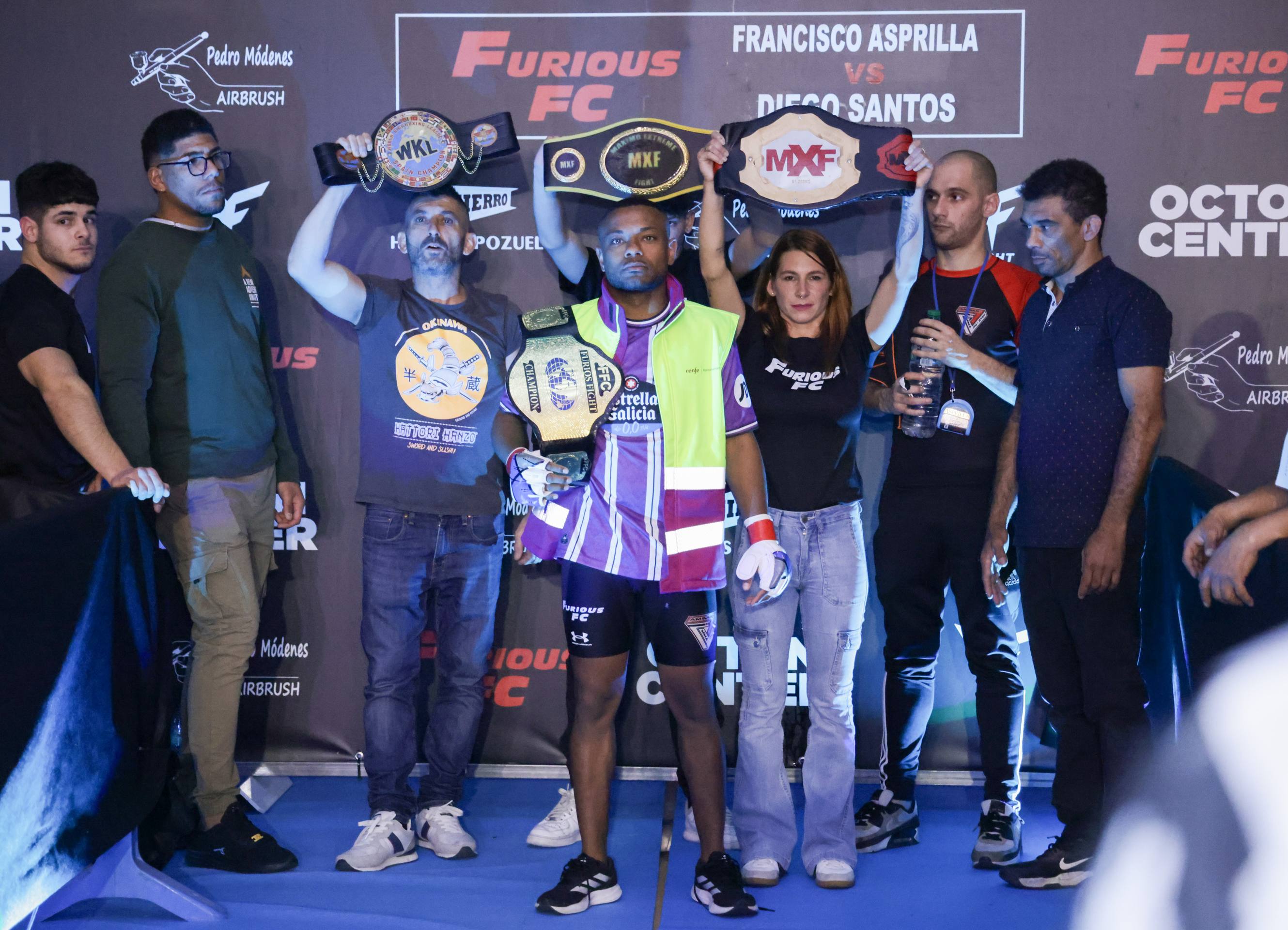 La velada de MMA en Valladolid, en imágenes