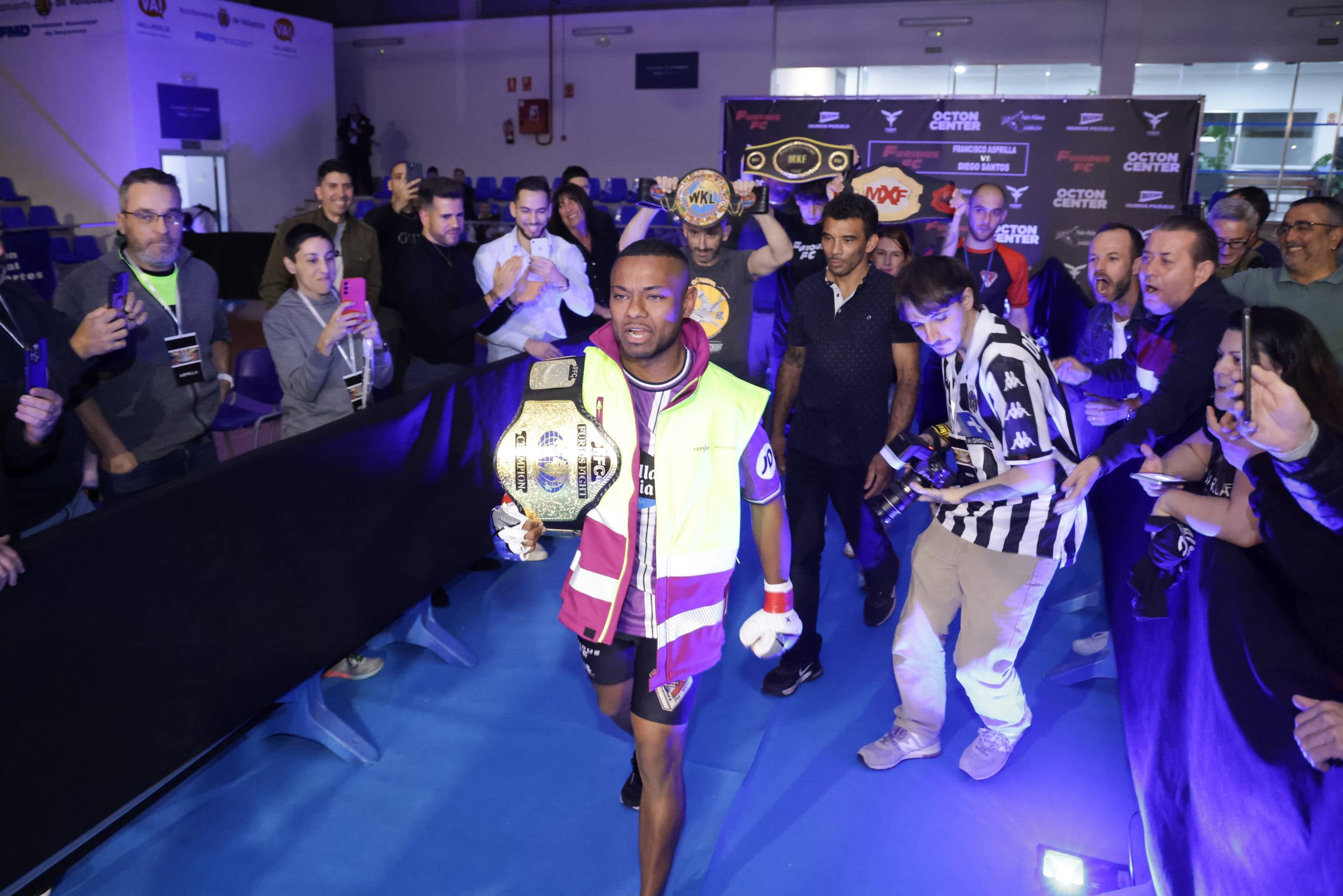 La velada de MMA en Valladolid, en imágenes