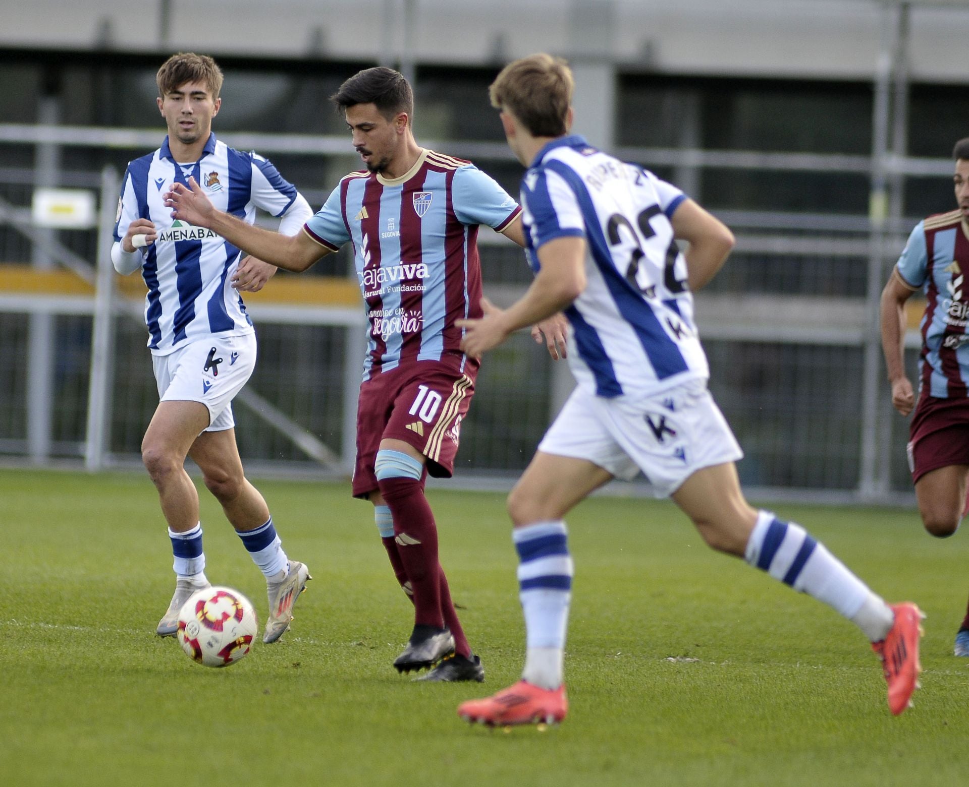 Fotos de la derrota de la Segoviana ante la Real B