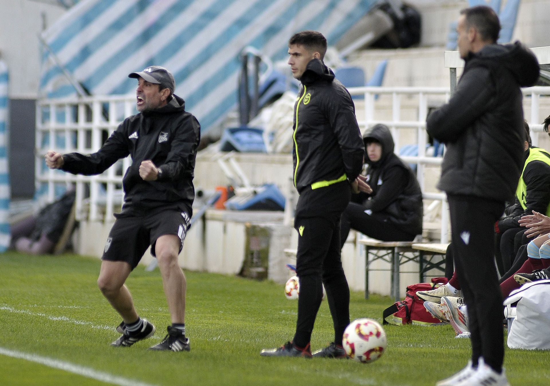 Fotos de la derrota de la Segoviana ante la Real B