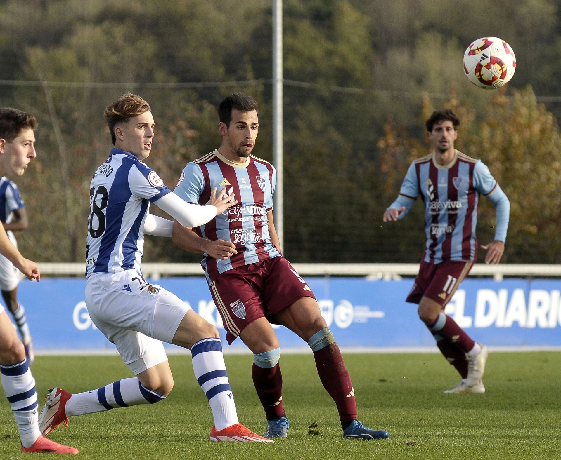 Fotos de la derrota de la Segoviana ante la Real B