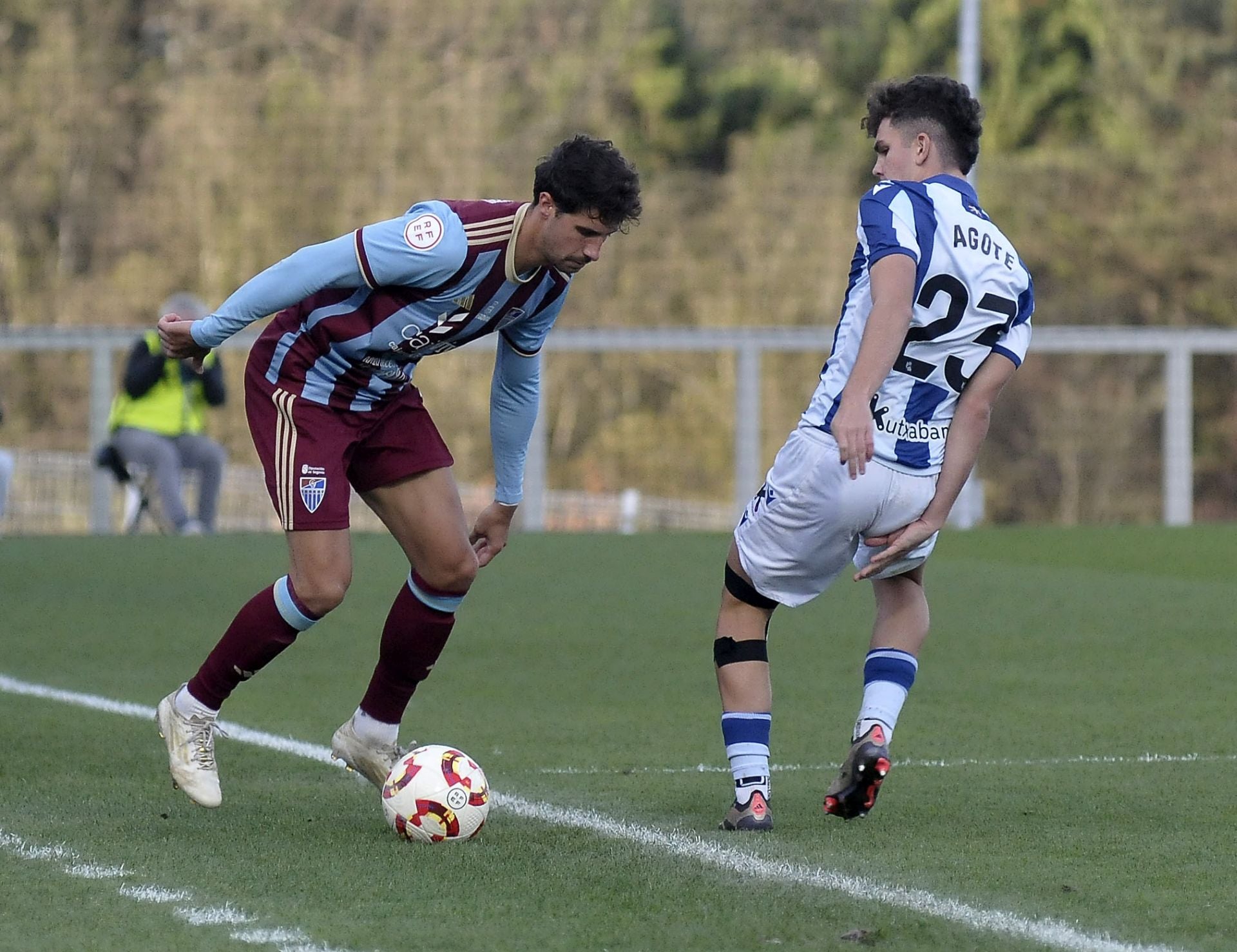 Fotos de la derrota de la Segoviana ante la Real B