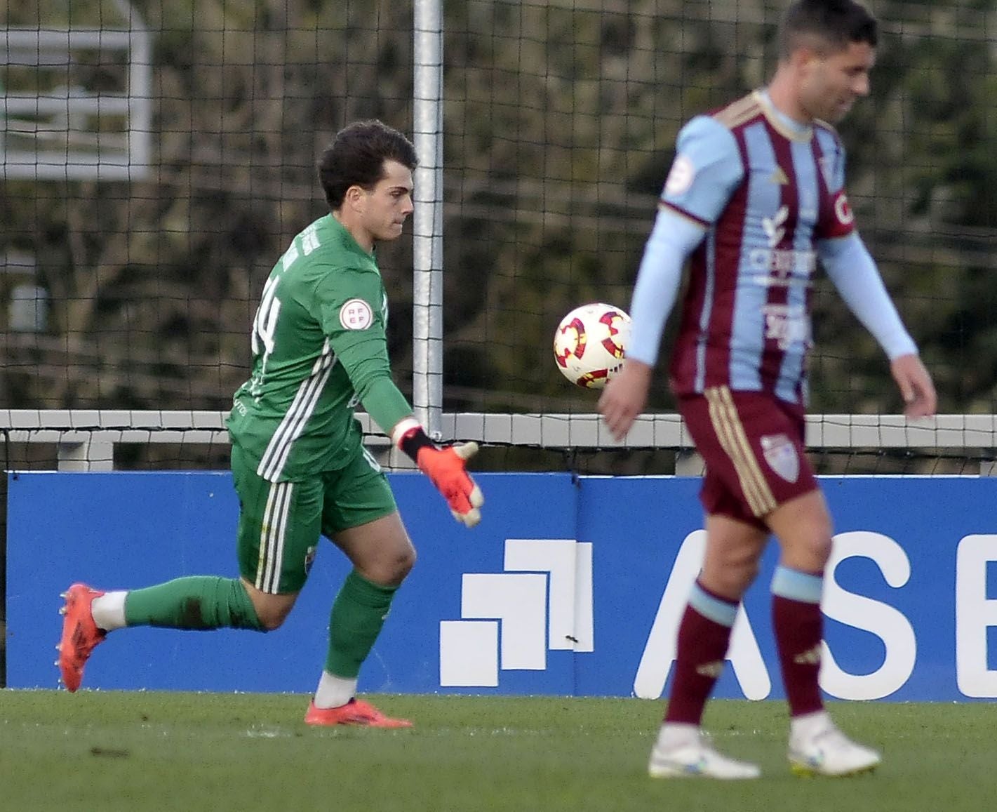 Fotos de la derrota de la Segoviana ante la Real B