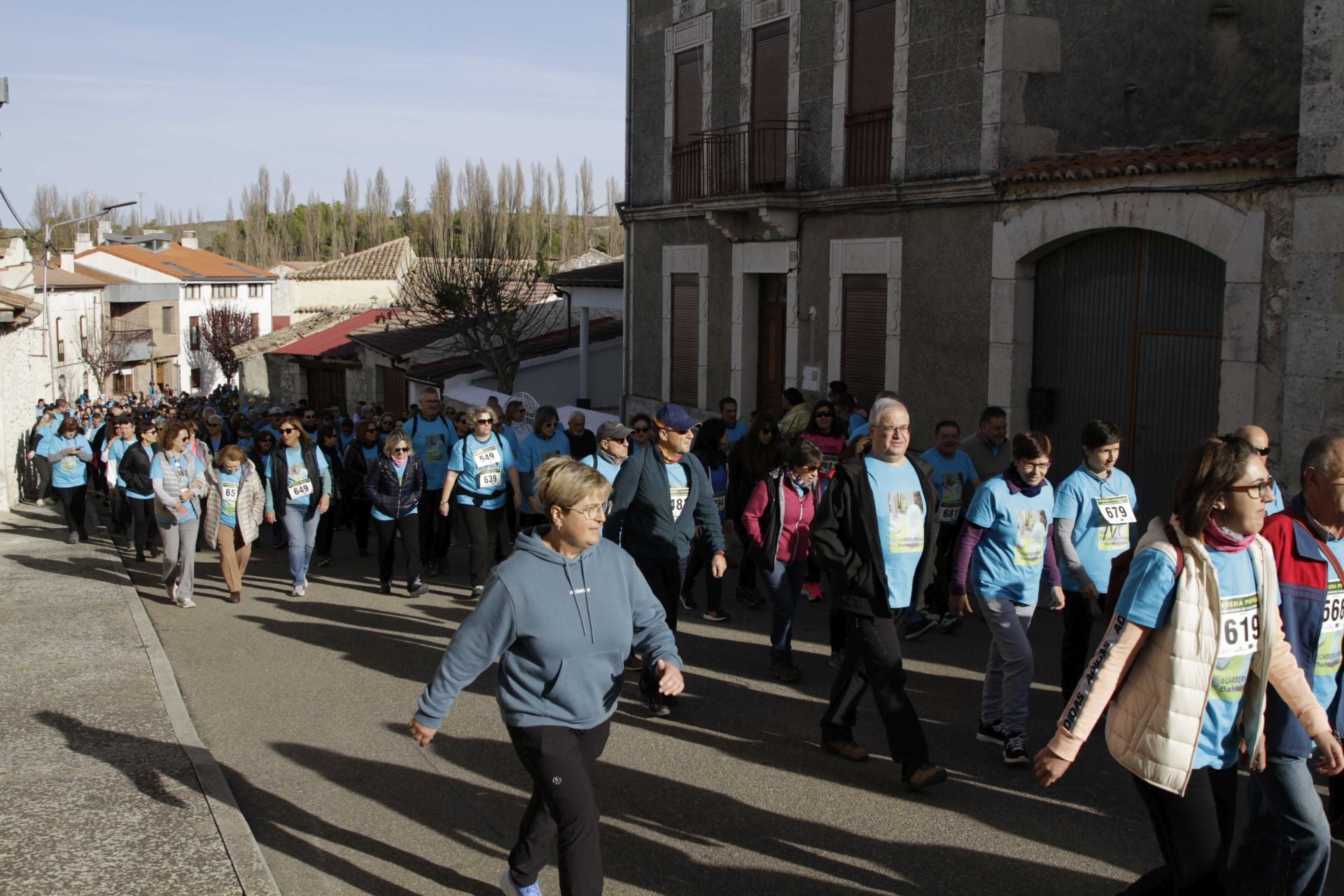 La carrera y marcha solidaria Bahabón, en imágenes