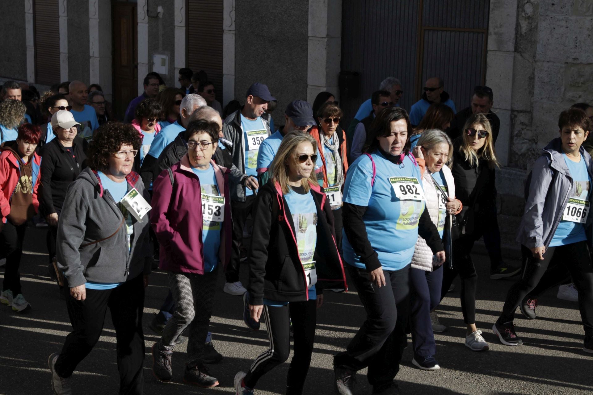 La carrera y marcha solidaria Bahabón, en imágenes