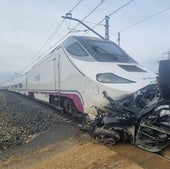 Mueren dos trabajadores de las obras del AVE al arrollar un tren a un vehículo