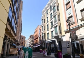 Calle Pasión, donde tuvo lugar la detención por el hurto de un móvil.