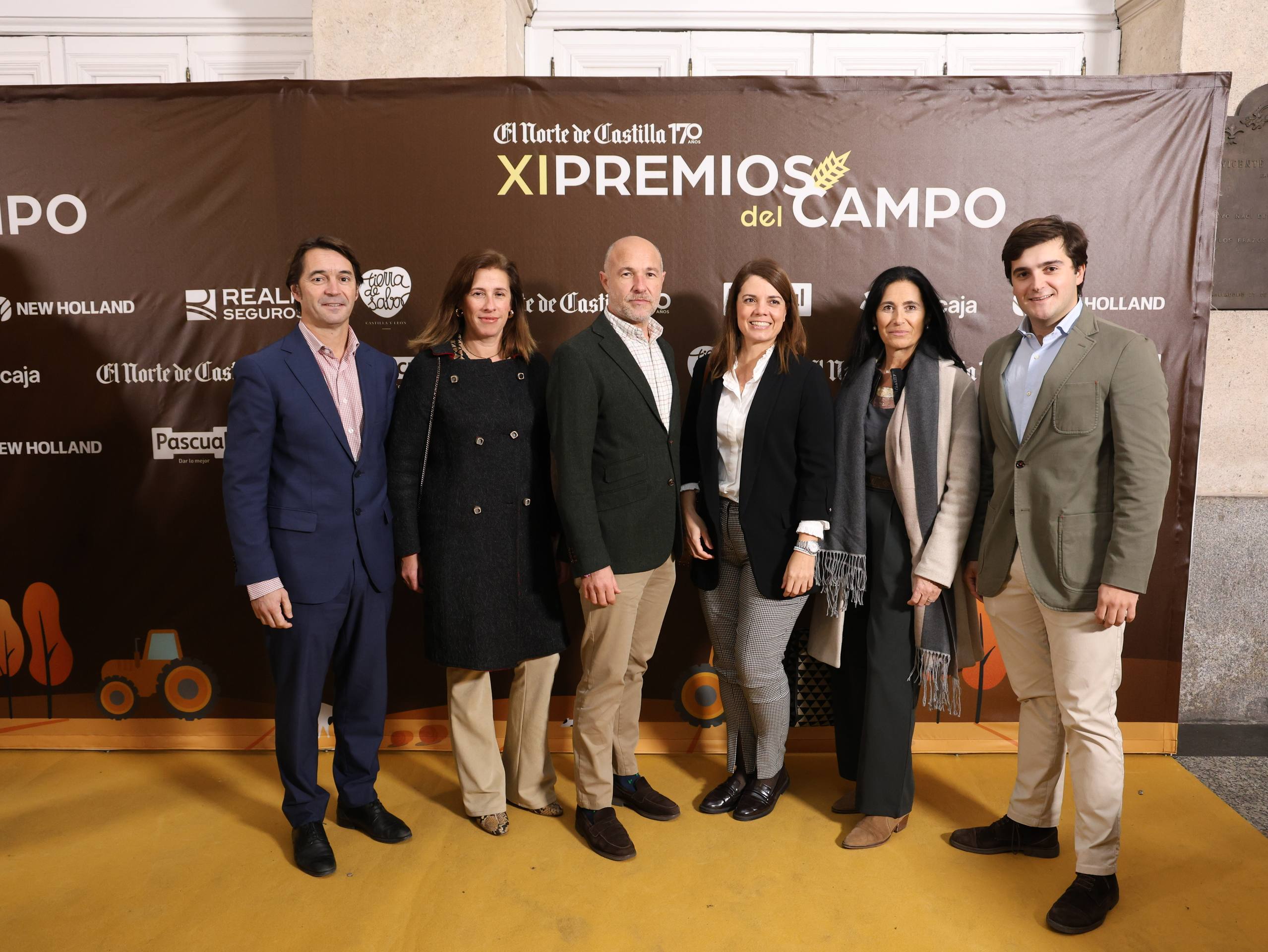 Santiago Toca, María Jesús Mozo, Julio Mozo, Laura Larraga, Marta Mozo y Diego Mazariegos