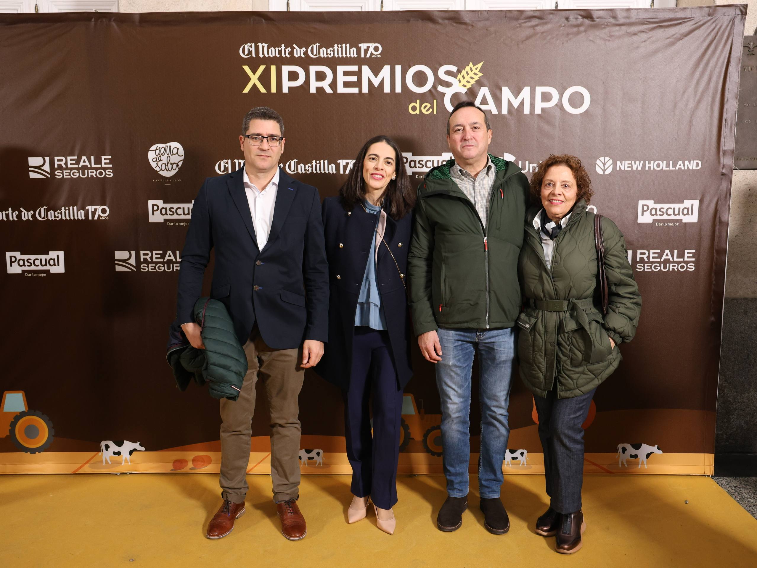 Javier Casas, Miriam Matilla, Marina Baza y Leonisa del Canto