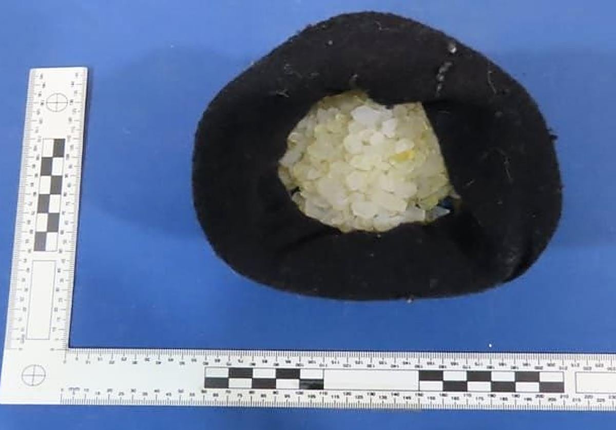 Sustancias estupefacientes intervenidas por la Policía Nacional.