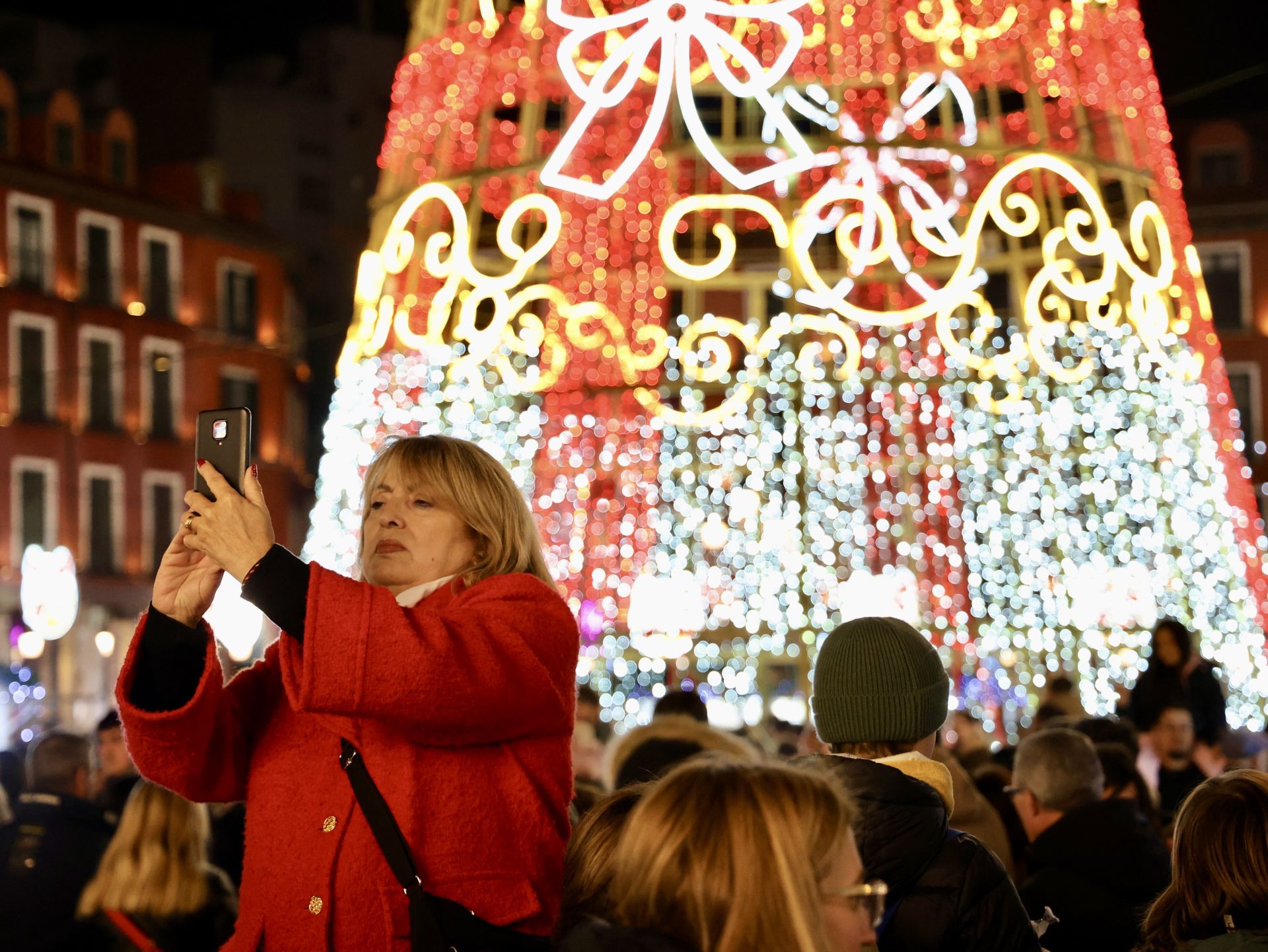 Un recorrido en imágenes por las luces de Navidad en Valladolid