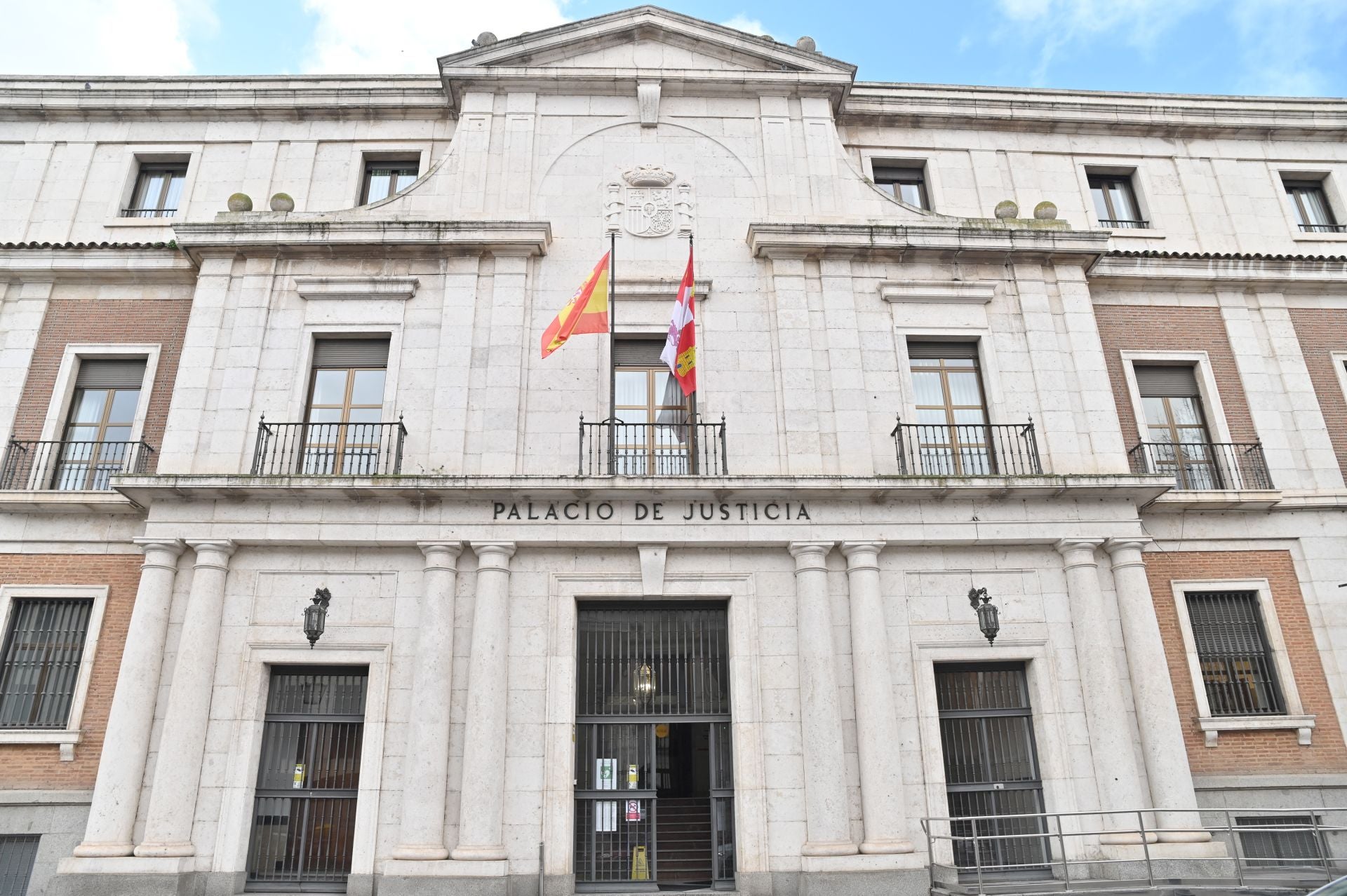 Imagen de archivo del Palacio de Justicia de Valladolid.