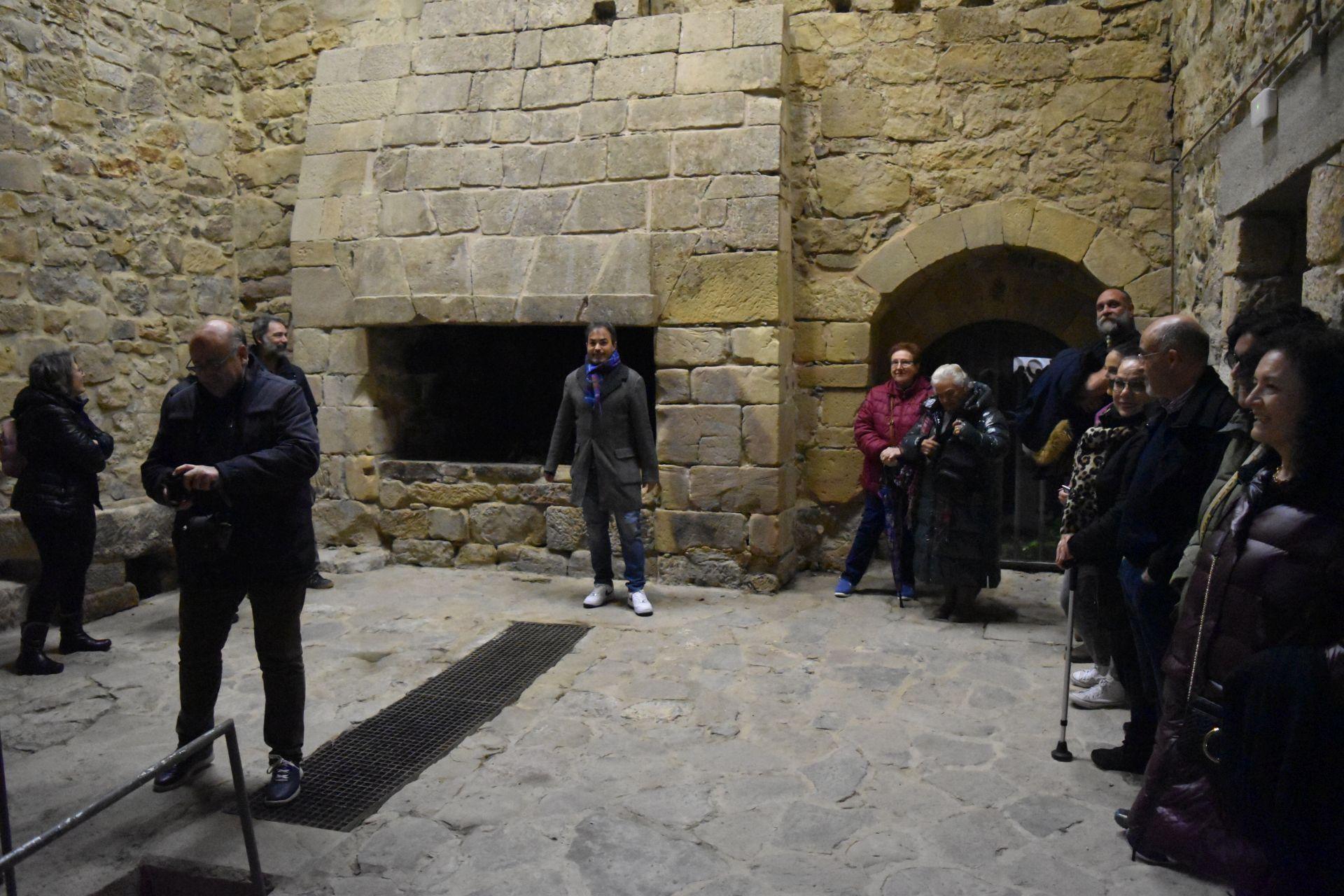 Una visita nocturna por el monasterio de Aguilar