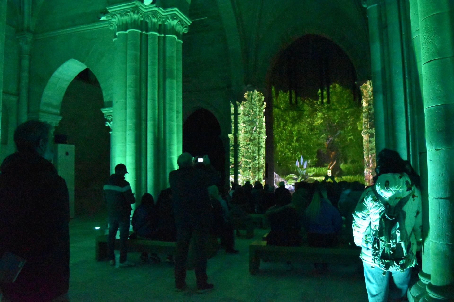 Una visita nocturna por el monasterio de Aguilar