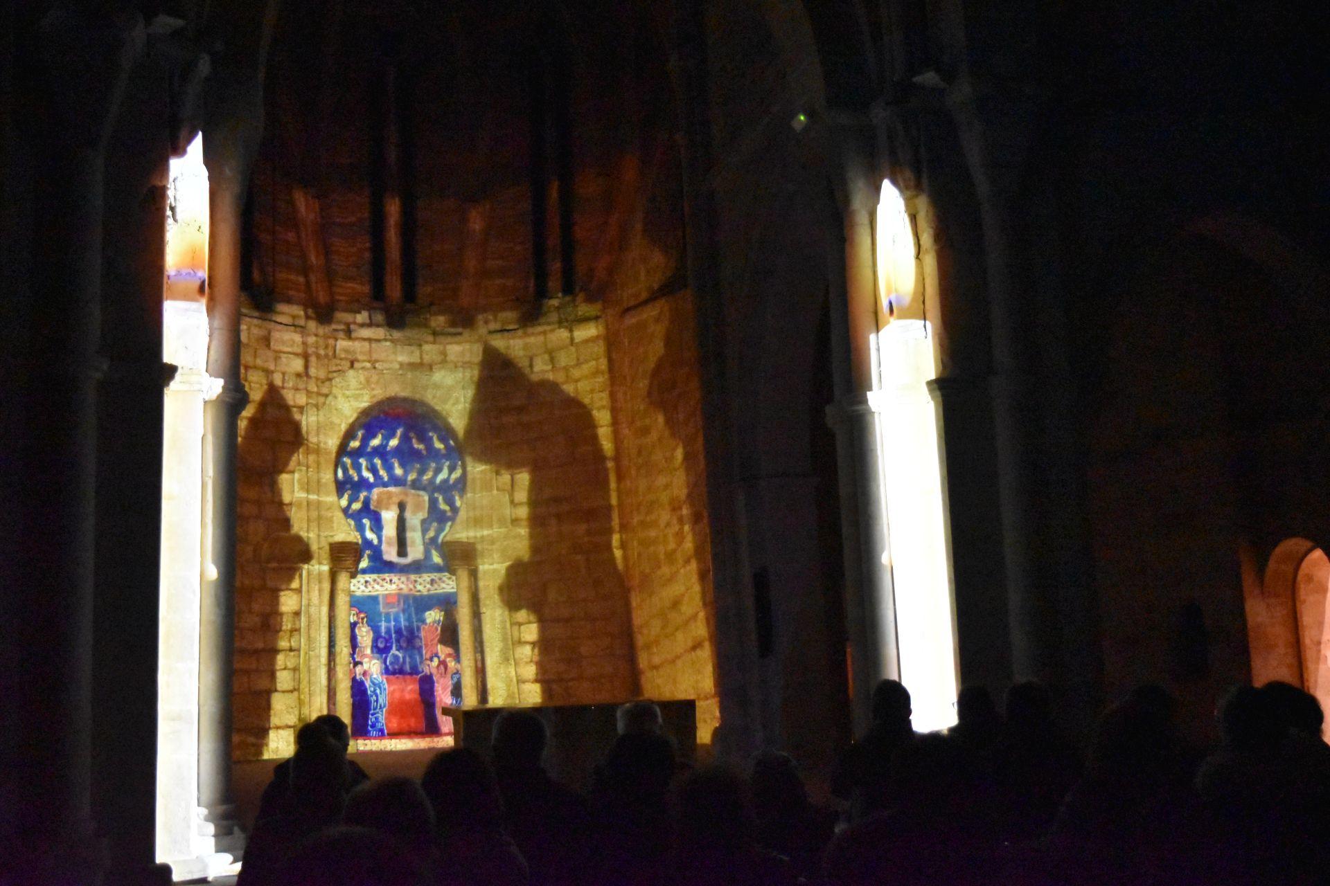 Una visita nocturna por el monasterio de Aguilar