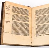 Ejemplar del libro de Marco Polo que anotó Colón.