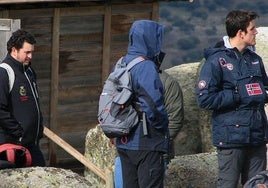 Actividad práctica en los estudios del centro de capacitación forestal de Coca.