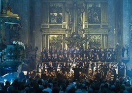 Celebración de Lux Dei en Basílica del Santuario, el pasado mes de febrero.