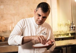 Marc Segarra, del restaurante Refectorio, con estrella Michelin.