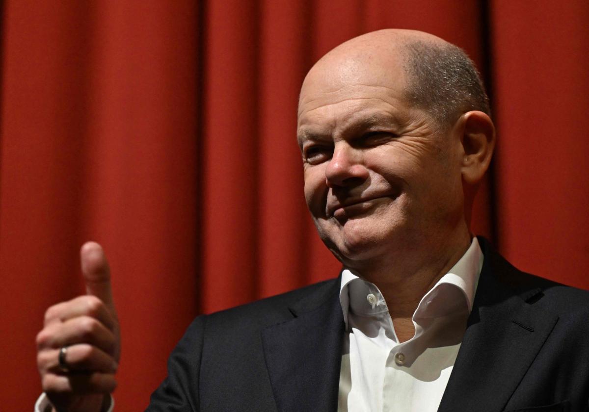 Olaf Scholz.