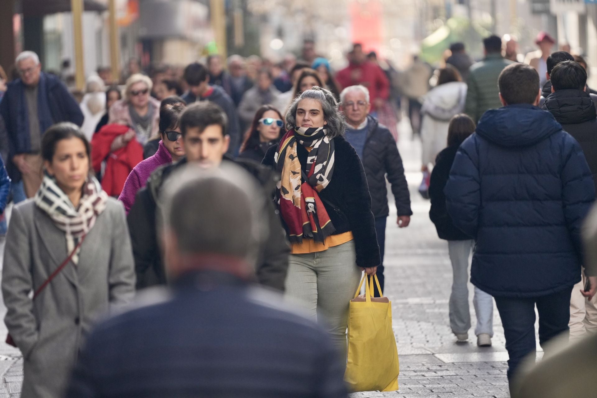 Las imágenes del ambiente navideño en Valladolid