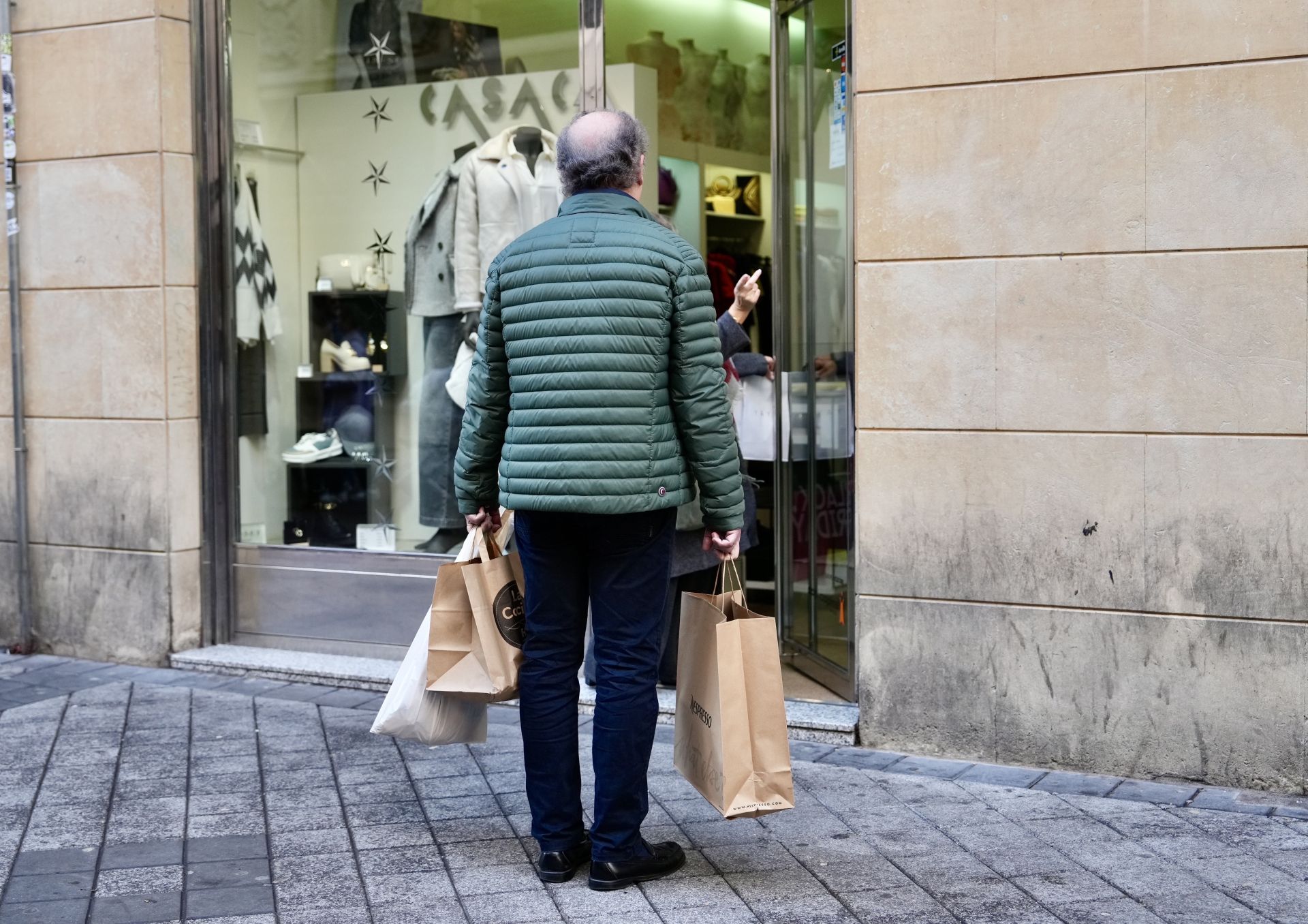 Las imágenes del ambiente navideño en Valladolid