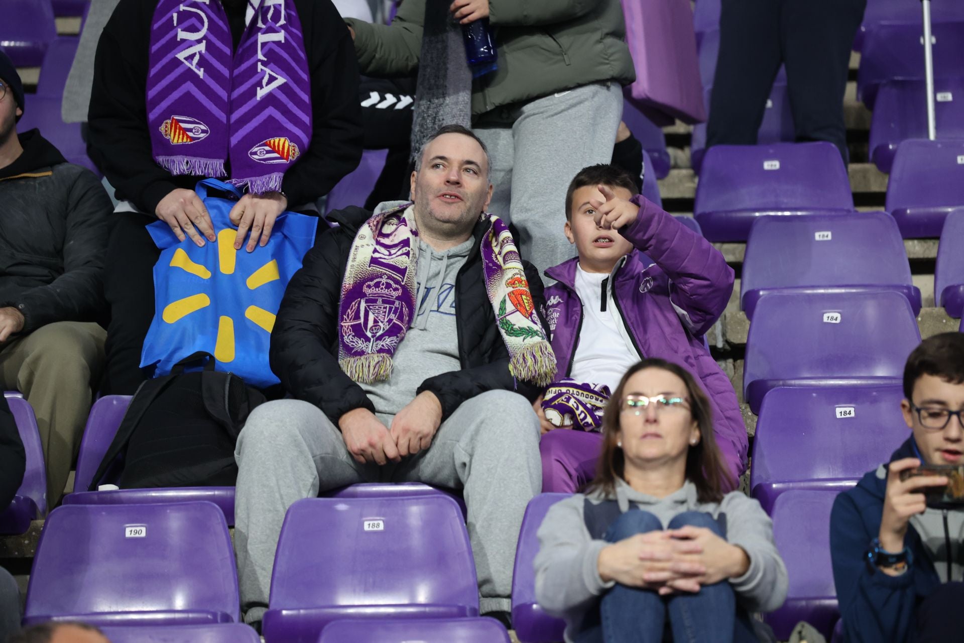 Búscate en la grada del estadio José Zorrilla (1/4)