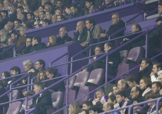 Una de las fachadas del estadio José Zorrilla.