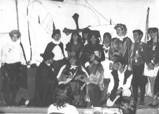 Grupo de Teatro Nuevo Zorrilla. Diciembre de 1992.