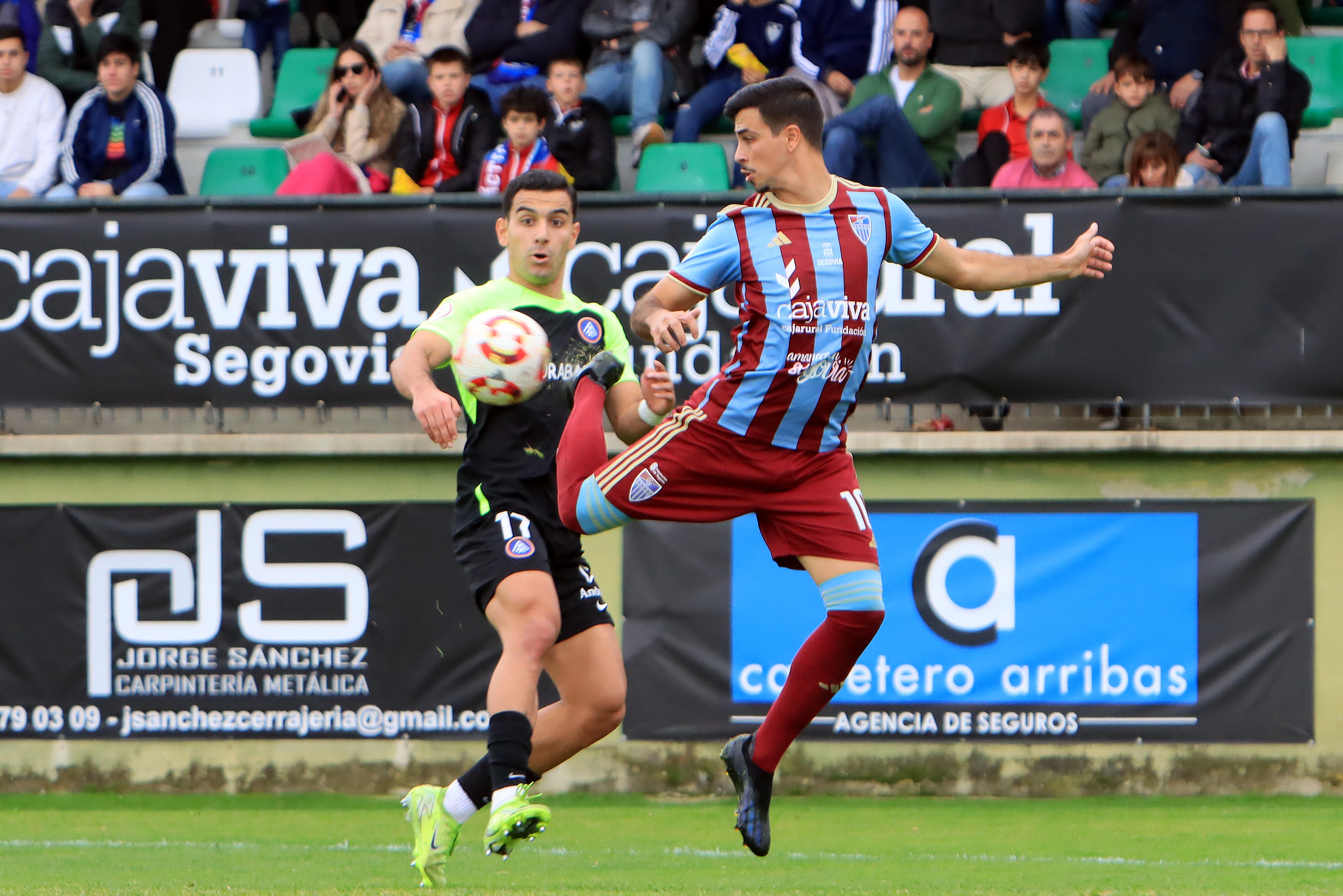 Las mejores fotos de la remontada de la Segoviana ante el Andorra