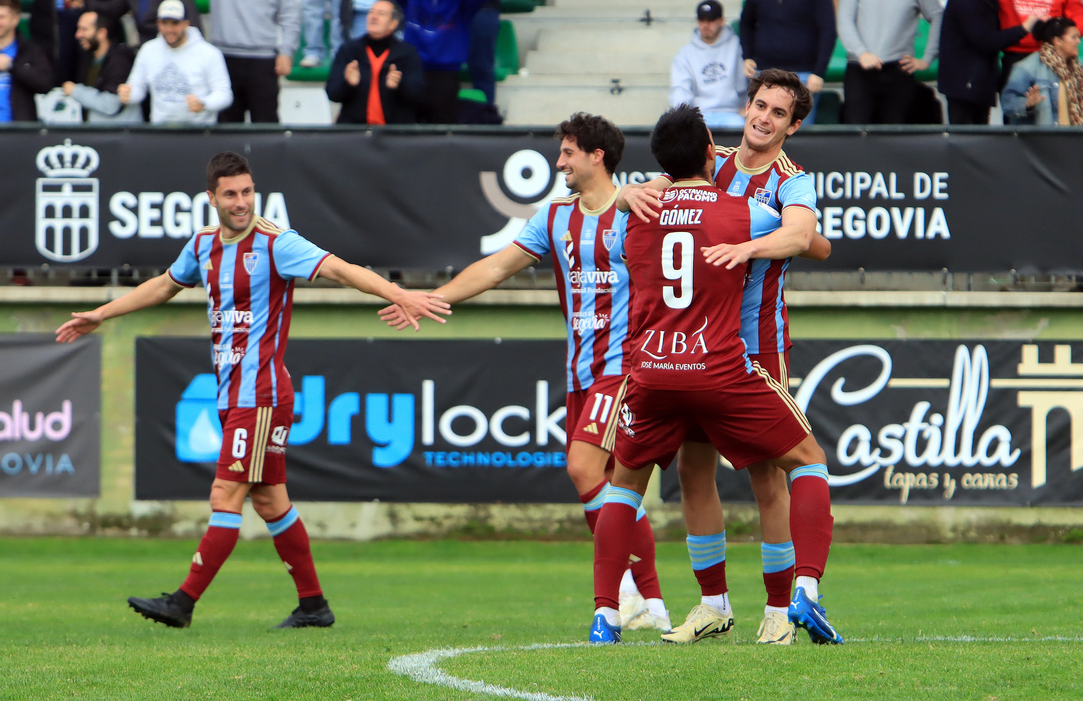 Las mejores fotos de la remontada de la Segoviana ante el Andorra