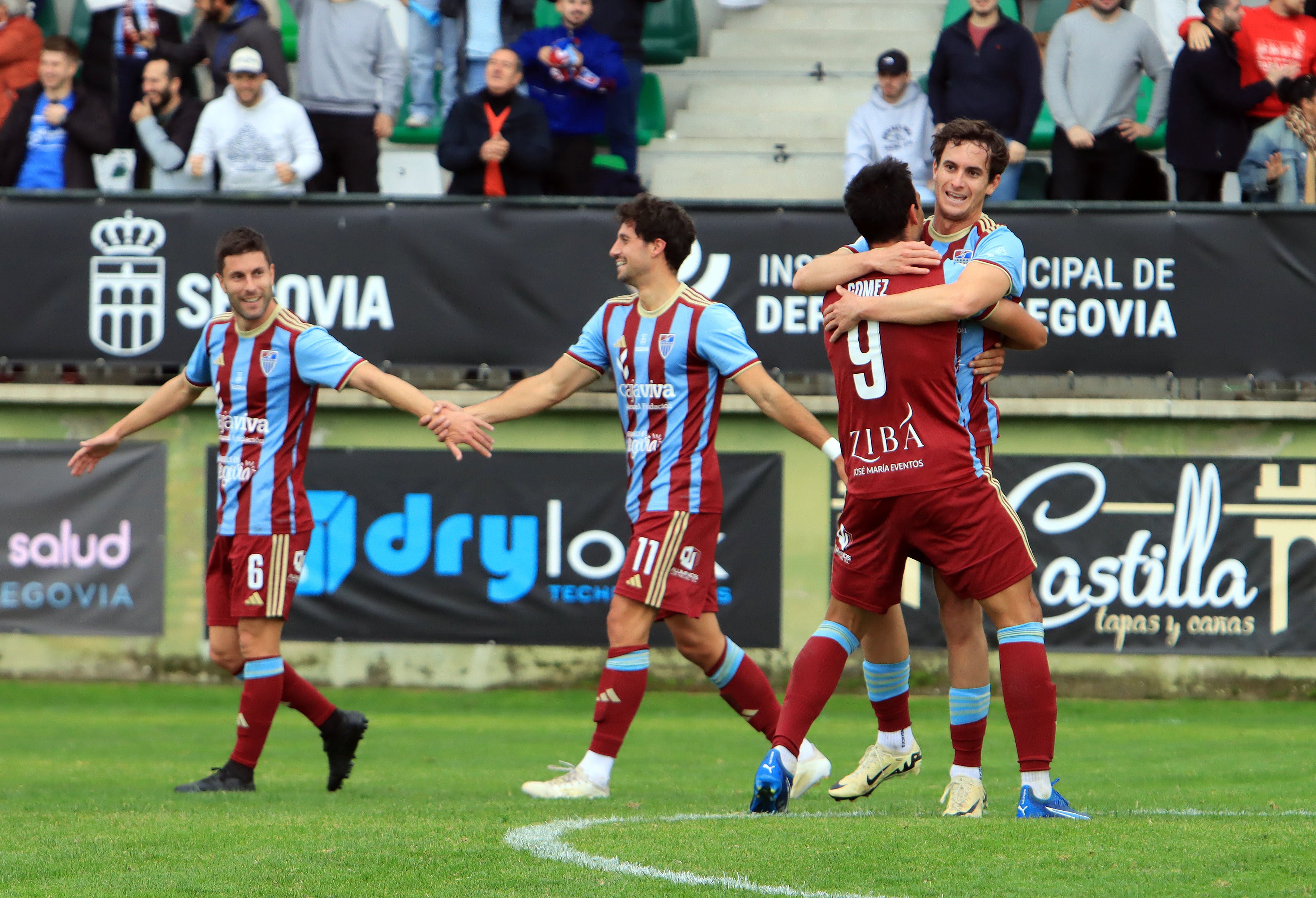 Las mejores fotos de la remontada de la Segoviana ante el Andorra