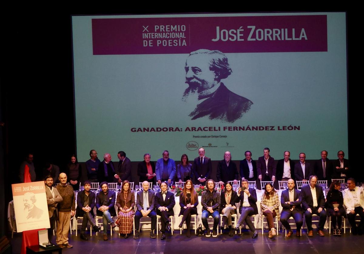 Las imágenes de la X edición del Premio Internacional de Poesía José Zorrilla