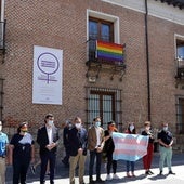 El Supremo da la razón a la Diputación por colgar la bandera LGTBI en 2020