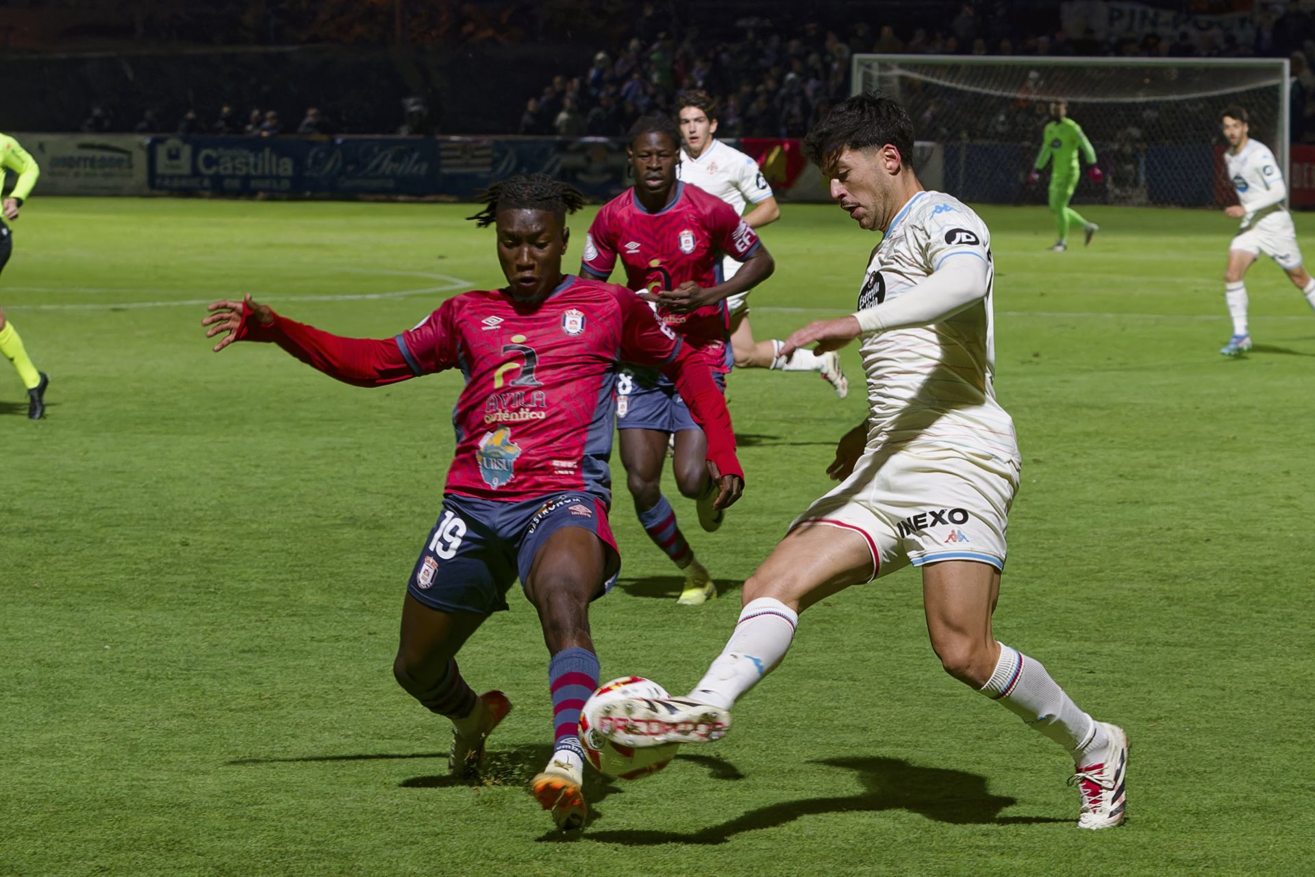 Las imágenes del partido entre el Real Ávila y el Real Valladolid