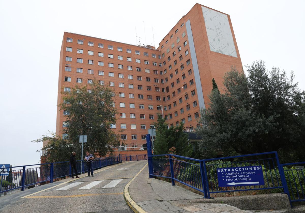 Hospital Clínico de Valladolid, en imagen de archivo.