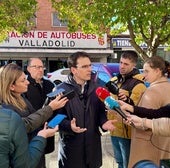 El PSOE acusa al PP de «tomar el pelo» a Valladolid con la estación de autobuses