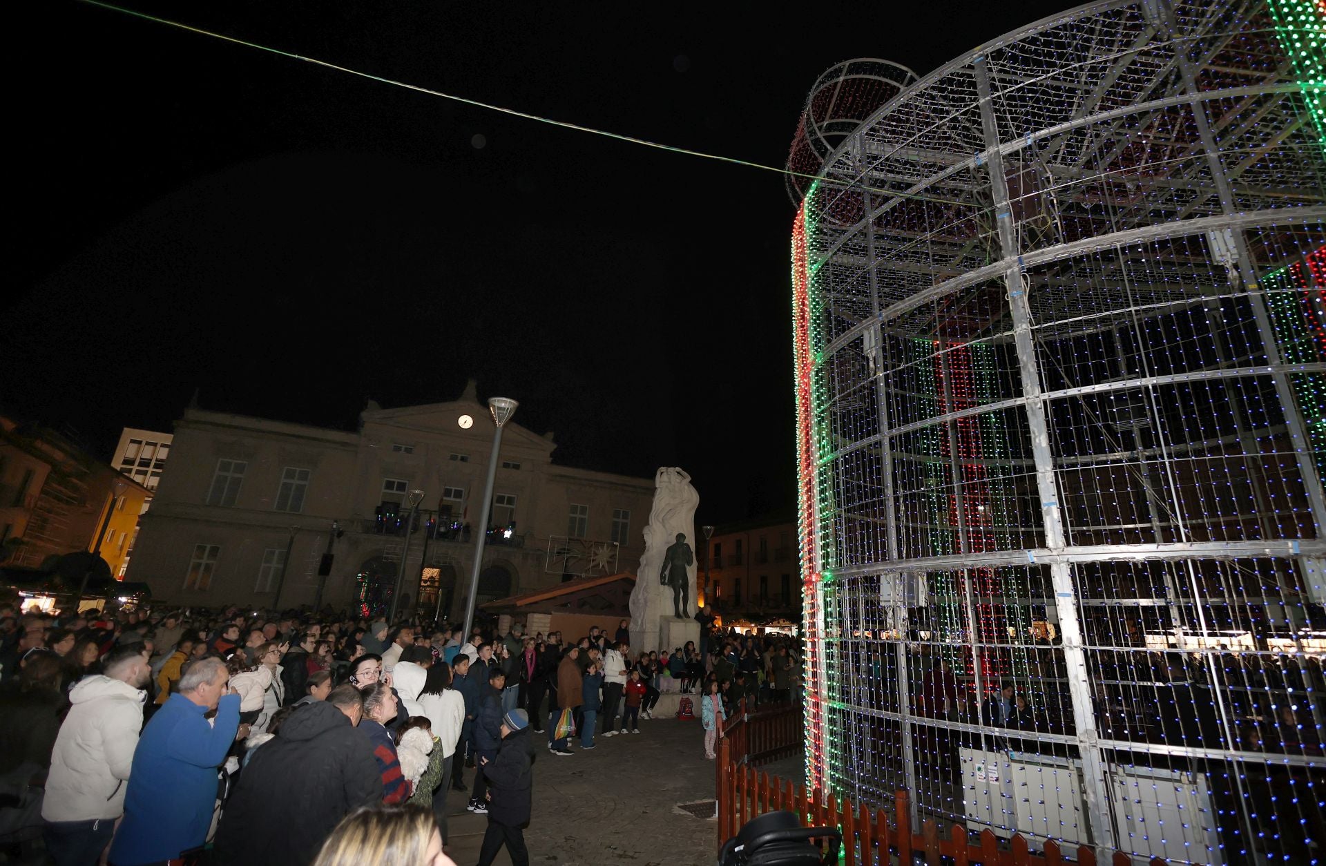 Palencia disfruta de una iluminación navideña especial