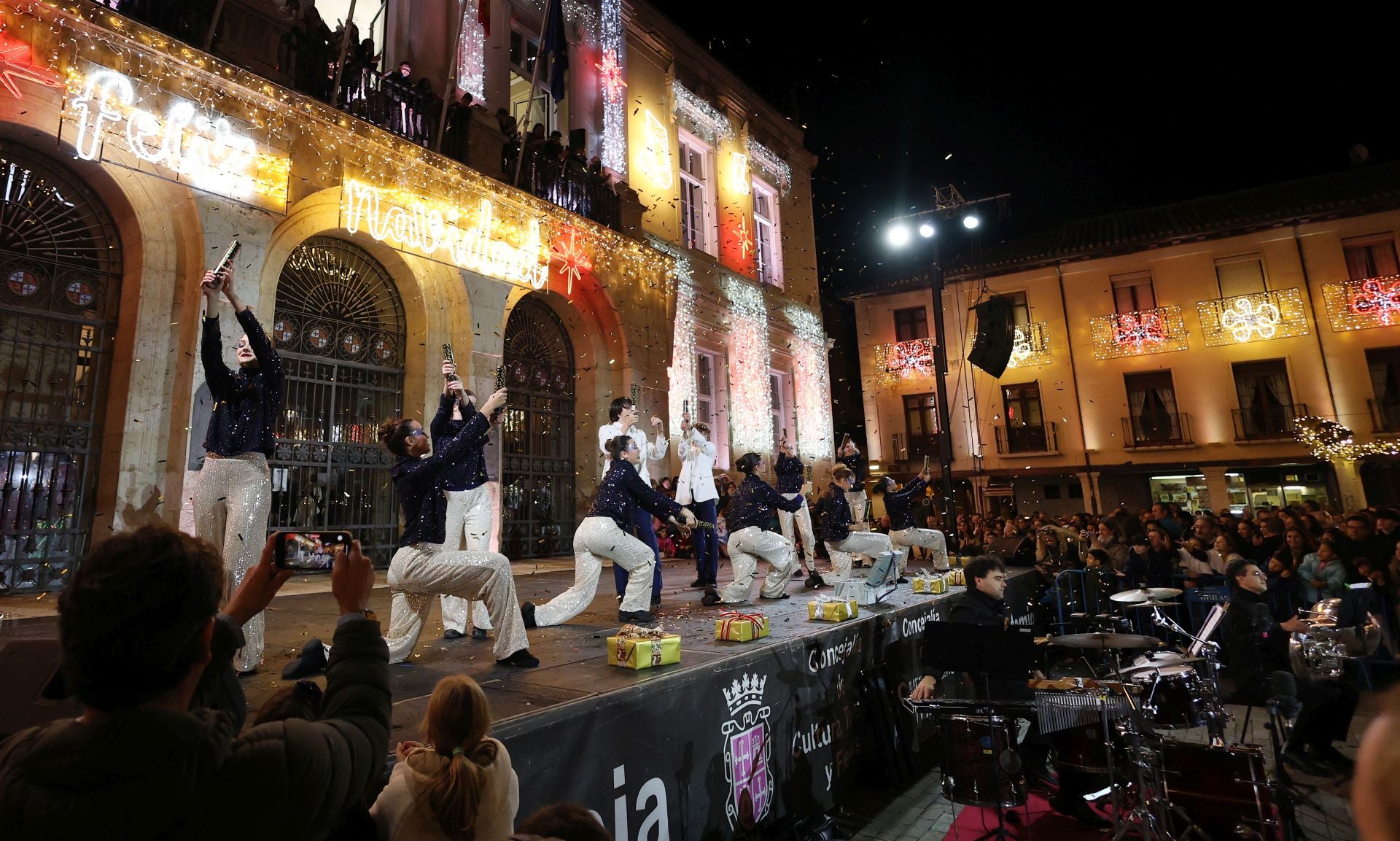 Palencia disfruta de una iluminación navideña especial